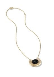 The Iced Onyx Edge Pendant at Cast